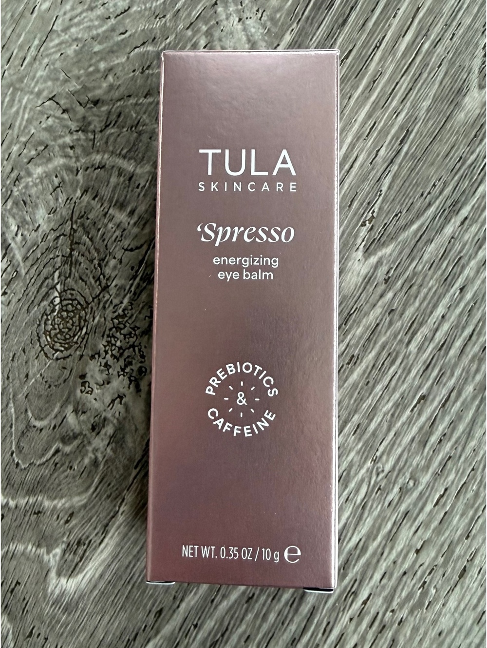 TULA Skincare Sprespresso energizing eye balm Pink